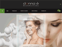 Tablet Screenshot of donnae.fr